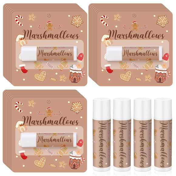 Bálsamos labiales en barra de chocolate caliente Heigble, 24 unidades, 4,5 g, humectantes
