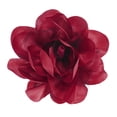 thumbnail image 1 of Uxcell 1-Pack Gran Broches de Flor de Camelia Pin de Solapa, Pines de Solapa de Tela de Satén Delicados para Bodas/Fiestas [14cm, Rojo Vino], 1 of 7