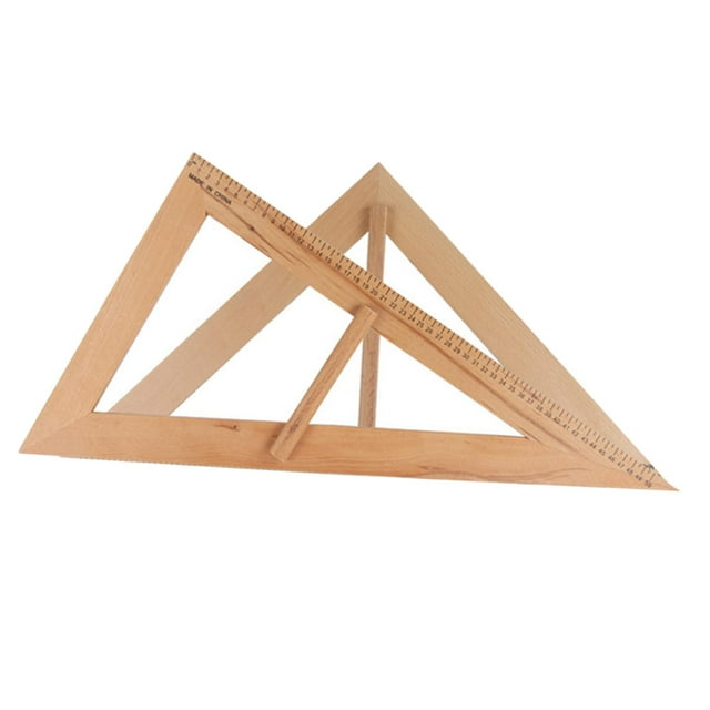 Abbracc Wooden Math Geometry Tool Teacher Teaching Tool Educational Triangle Triangle