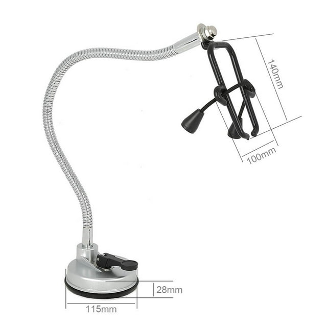 Soporte para Secador de Pelo, Soporte Giratorio de 360 Grados, Ventosa Fuerte, Soporte para Secador de Pelo, Para Secar Unas, Peinar Mascotas