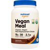 Nutricost Organic Vegan Meal Replacement Shake Powder (Chocolate) - Vegan Supplement