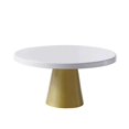 thumbnail image 2 of Golden Iron Cake Stand for Elegant Dessert Display at Weddings, Parties, and Celebrations, 12 inches, 2 of 3