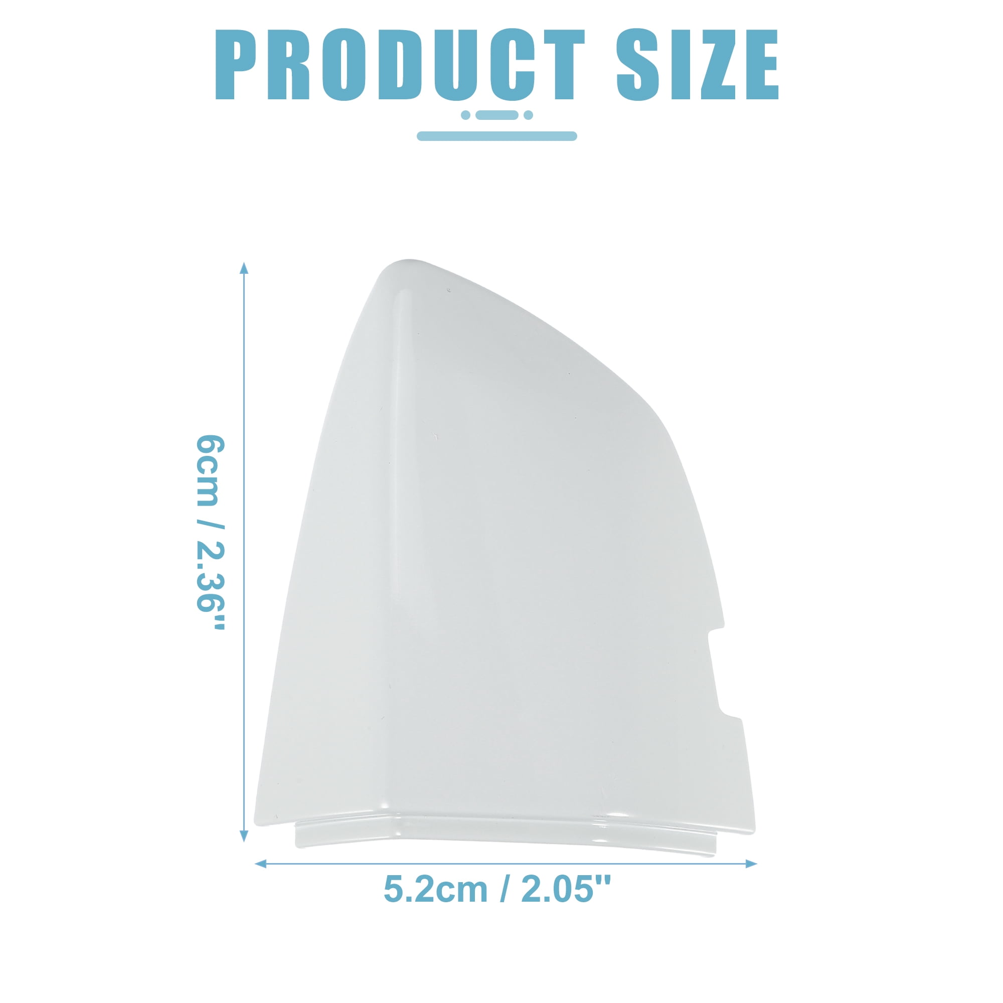 Unique Bargains 17A837879 Exterior Door Handle Cover Cap for VW MK7 2019-2022 White