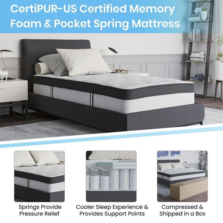 Blackstone 12 2024 memory foam mattress