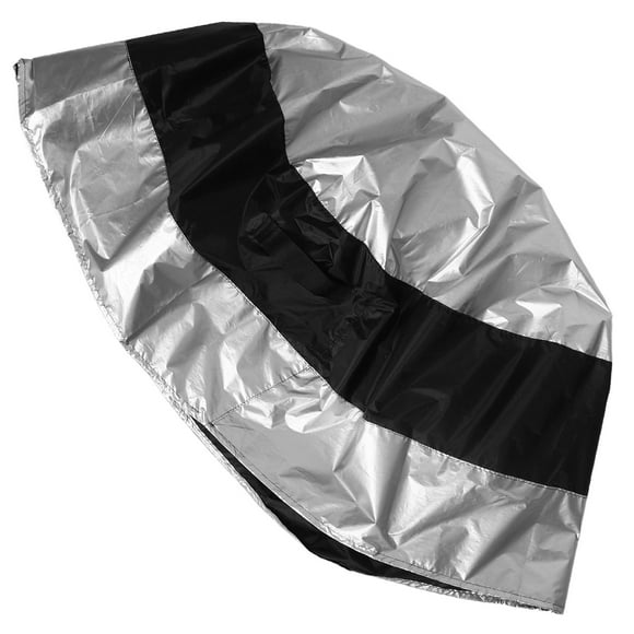OULII Trailer Tire Cover Silver Waterproof Tire Storage Outdoor Use 1Pcs