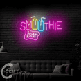 thumbnail image 3 of C-CRAFT Smoothie Bar Neon Sign Led Light Up 35 inch for Smoothie Shop Wall Art Decor, 3 of 5