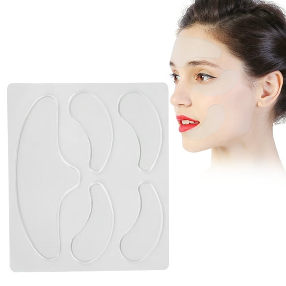 Patch de Arrugas de la Frente, almohadilla para suavizar con la arrugada de ojos conjunto de parches antihrinking de frent transparente para mujeres para viajar por niña