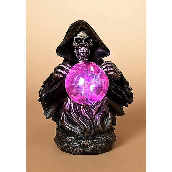 Grim Reaper w/ Static Lighted Magic Ball