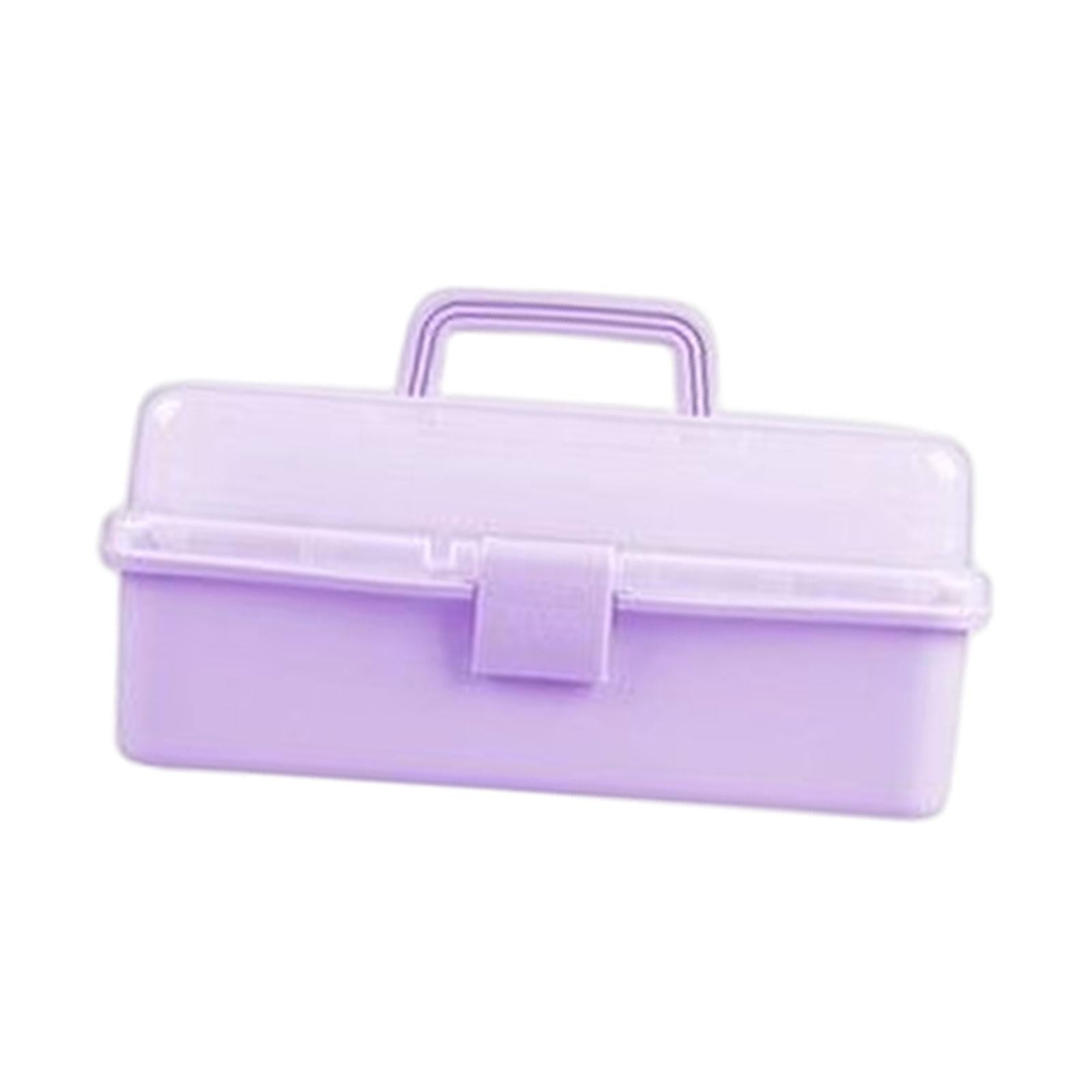 Large Photo Storage Box Craft Keeper with Handle Lightweight
