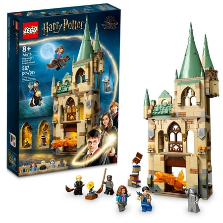 UPC: 0673419375795 | LEGO Harry Potter Hogwarts: Room of Requirement Building Set 76413 – Featuring Harry  Hermione  and Ron Minifigures  Wands  and Transforming Fire Serpent  Deathly Hallows Movie Inspired Castle Toy