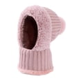 thumbnail image 4 of Gorro de invierno para mujer, gorro de protección, ideal para viajar y andar en bicicleta en climas fríos. Rosa, 4 of 8