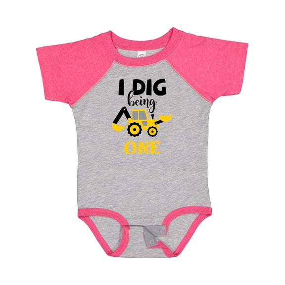 Inktastic I Dig Being One Boys Baby Bodysuit