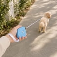 thumbnail image 4 of Retractable Dog Leash for Small Dogs and Cats, Anti-Pull Strong Nylon Tape with Hands-Free Wrist Strap, Mini Portable Walking Leash with One-Hand Brake for Safe Control, 4 of 4