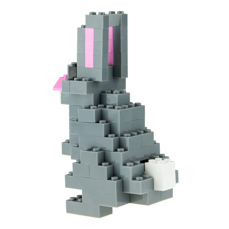 Strictly Briks Easter Building Bricks & Blocks Set, Easter Bunny