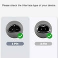 thumbnail image 4 of Misright 2 Pack Practical Charging Wire Charging Cable Suitable for Shavers 1.2M, 4 of 8