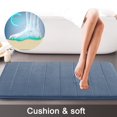 thumbnail image 2 of Juego de alfombrillas de baño de espuma viscoelástica Yimobra, 2 piezas, 2 of 7