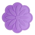 thumbnail image 1 of 2 Pack Silicone Trivet MatHot Pads For Pots & Pans, Spoon Rest & Coasters Heat Resistant Non Slip Flexible & Durable - Purple, 1 of 6