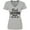 AC-Heather Grey, variant on Inktastic Best Sister Ever Women's V-Neck T-Shirt