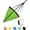Green, variant on BLUEWING 42" Drift Sock Sea Anchors with Buoy Ball Float Leash 840D Nylon Parachute Drift Anchor Fishing Drogue for Marine Boat/Jet Ski/Sail Boat Orange