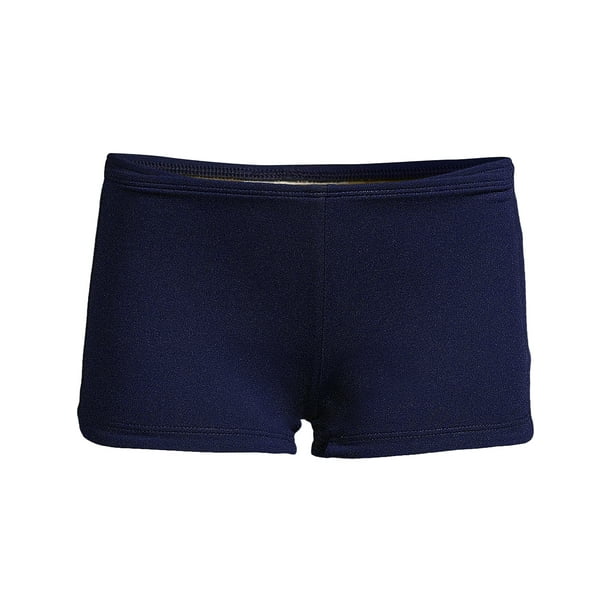 Lands' End Girls Plus Boyshort Swim Bottoms