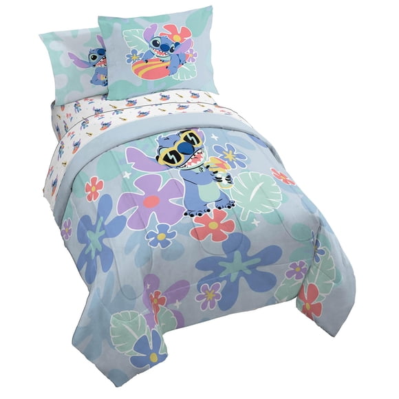 Juego de ropa de cama Jay Franco Disney Lilo and Stitch, tamaño completo