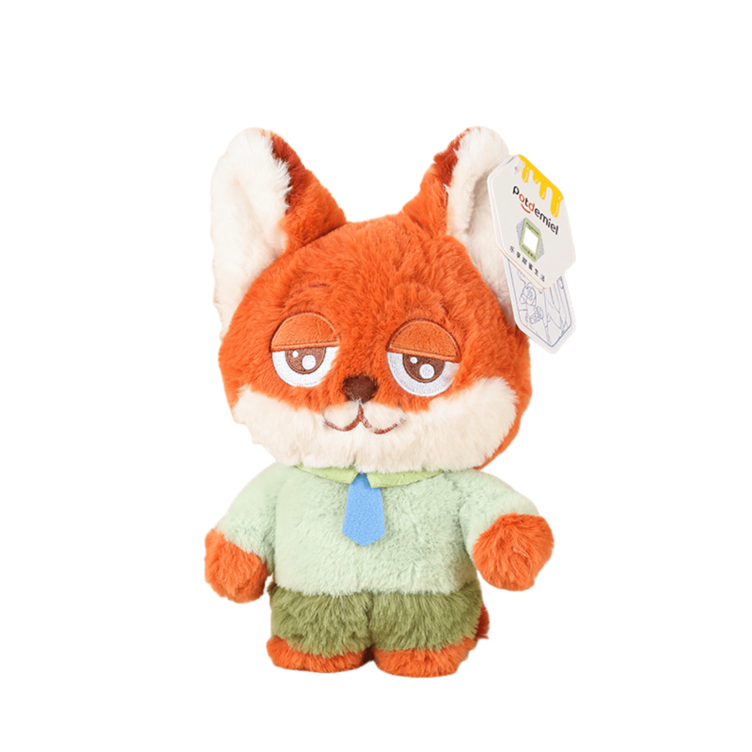 WJCA 20cm Nick Zootopia Nick Wilde Plush Toy - Ultra-Soft Stuffed