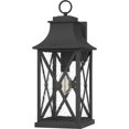 thumbnail image 2 of Quoizel Ellerbee Outdoor Wall Lantern - Mottled Black, 2 of 2
