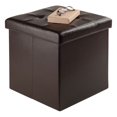 thumbnail image 3 of Winsome Ashford Faux Leather Ottoman with Storage, 3 of 5