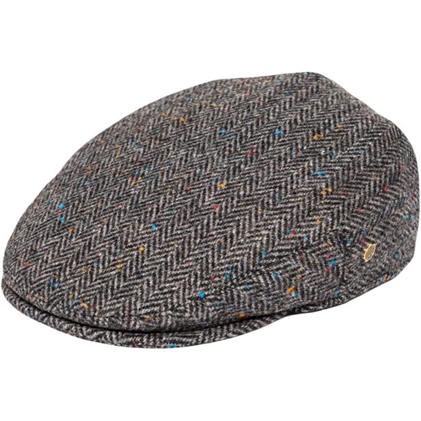 CoCopeaunts Newsboy Hat Ivy Cap Herringbone Flat Driving Cap Wool Tweed ...