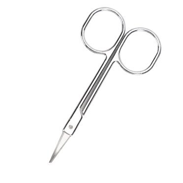 MERRYHAPY Stainless Steel Nose Hair Remover Clip - Safe Round Tip Grooming Tool For Men, Trims Eyebrows & Body Hair