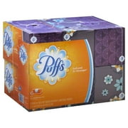Puffs Everyday Non-lotion Facial Tissues, 6 Family Boxes, 1080 Ct
