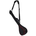 thumbnail image 3 of Para Pistola Golf Golf Plegable Y Portátil Con Capacidad para 3 Palos Golf (negra Con Bordes Rojos), 3 of 9