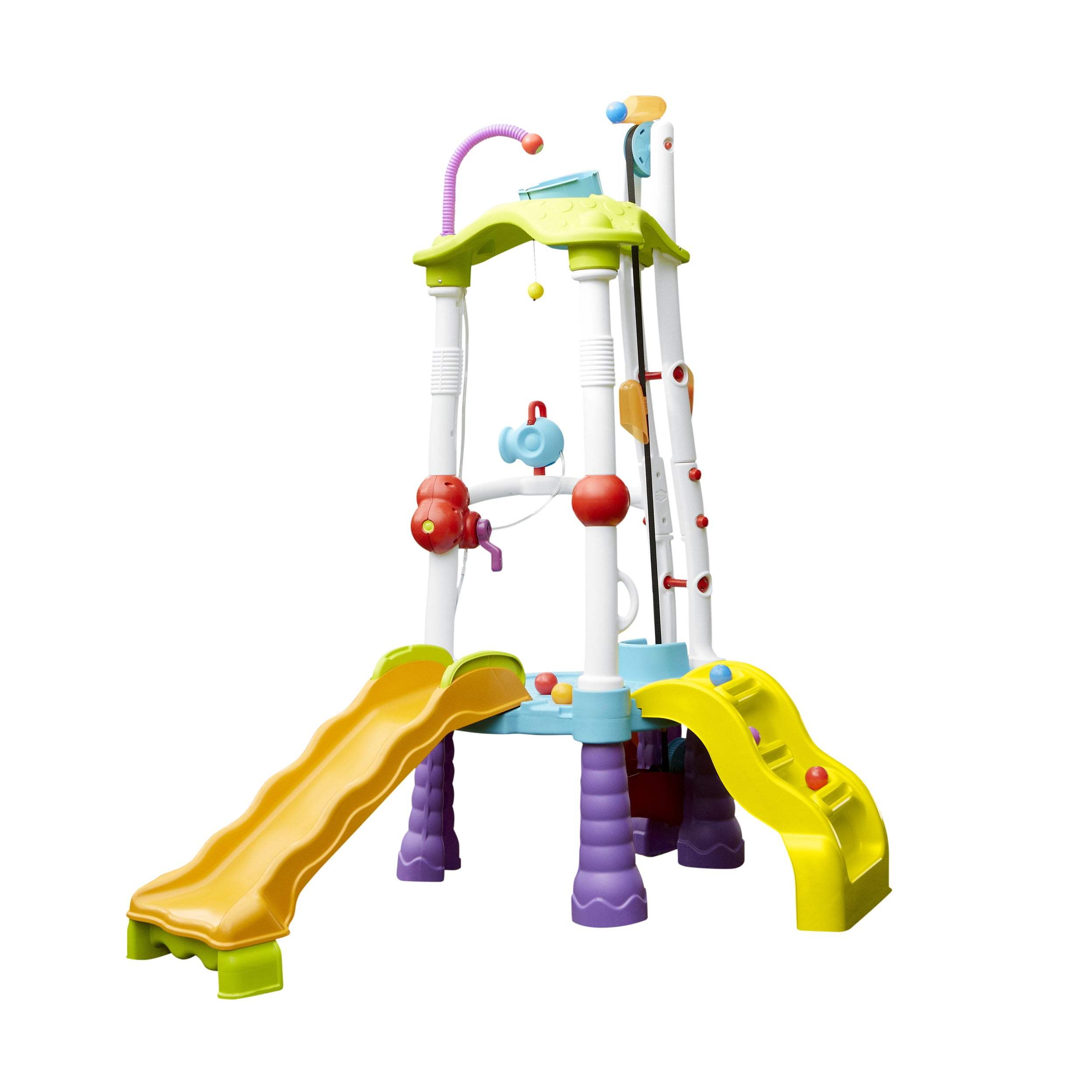 Little Tikes Fun Zone Kids Tumblin Tower Climber Indoor Outdoor Walmart