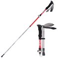 thumbnail image 3 of NIBOLOG 5 Sections Folding Aluminum Alloy Trekking Pole Lightweight Skiing Walking Stick, 3 of 5