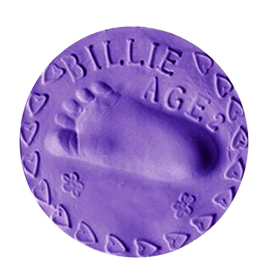 Air Dry Modeling Material, Personalized Student, 20G, Purple, Hand Foot Casting, New Student Souvenir, Custom Name, 1 Pack