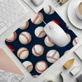 thumbnail image 2 of Baseball Printed Square Desk Mat Gaming Mouse Pad with Non-Slip Rubber Bottom - 8.3x9.8 Inch Office and Gaming Mouse Pad, 2 of 6