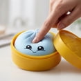 thumbnail image 3 of Soft Giant Dumpling Squishy Toys Stress Ball, Mystery Dumpling Squishy Toys Sensory Fidget Toy, Squeeze Anxiety Relief Toy with Steamer Box, Home Office Rainbow Goodie Bag Fillers Gift, 3 of 4