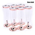 thumbnail image 3 of 6/10 copas de plástico desechables para vino tinto, copas de champán, copas de cóctel, suministros para fiestas de bodas, vasos para bebidas de bar, 150-190 ml, 3 of 5