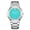Ice Blue, variant on New quartz watch for men, vintage square watch, men's steel band business versatile casual luminous waterproof men's wristwatch