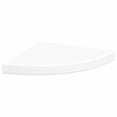 thumbnail image 5 of vidaXL Floating Corner Shelf Oak 9.8"x9.8"x1.5" MDF, 5 of 7