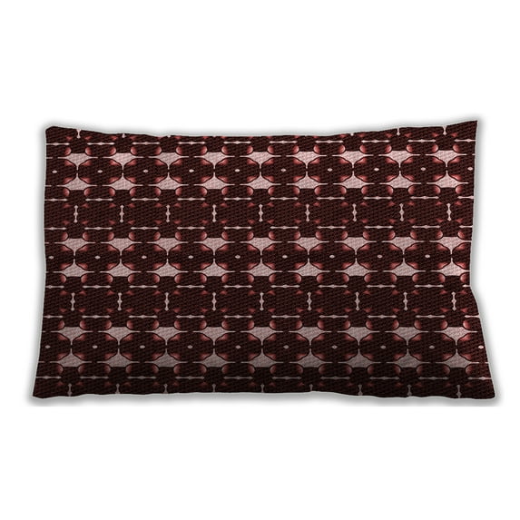 Ahgly Company Indoor Rectangular Contemporary Lumbar Throw Pillow, 13 inch by 19 inch