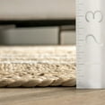 thumbnail image 2 of Rugs USA Elemore Geometric Jute Area Rug, 5' x 8', Elemore Ivory, 2 of 9