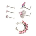 thumbnail image 1 of Anillos de Pernos de la Nariz, Joyas de Perforación de Nariz Hipo Alergénica Reutilizables Para Mujeres para Fiesta, 1 of 7