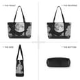 thumbnail image 6 of FORMRS Laptop Tote Bag for Women with 15.6" Computer Compartments Handbag, Black Moon, 6 of 7