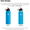 thumbnail image 5 of Hydro Flask 32OZ Wide Mouth 2.0 Water Bottle, Straw Lid, Multiple Colors - Pacific, New Design, 5 of 5