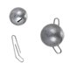 thumbnail image 4 of Juego de plomo para pesca Cheburashka, 26 piezas (12 g * 3 + 8 g * 4 + 6 g * 5 + 4 g * 6 + 2 g * 8) con caja, 4 of 6