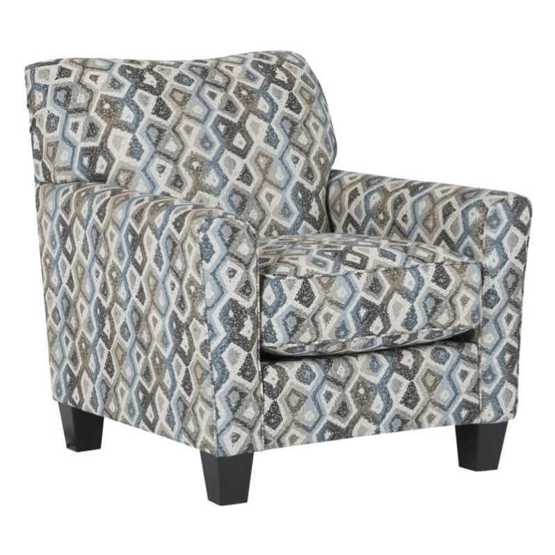 Ashley Nalini Fabric Accent Chair In Multi Walmart Com Walmart Com