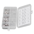 thumbnail image 3 of 120Pcs E Clip Circlips Bague de Retenue 304 Acier Inoxydable Assortiment Kit pour Roulement, 3 of 14