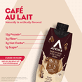 thumbnail image 4 of Atkins Café au Lait Iced Coffee Flavored High Protein Shake, Low Sugar and Low Carb, Keto Friendly, Ready to Drink Protein Shake, 4 Count, 4 of 10
