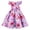 Purple, variant on Staki Baby Tulle Dress Girl Summer Dress Casual A-line Flutter Ruffle Sleeve Double Layer Flowy Dress 2-10Y(Blue,2-3 Years)